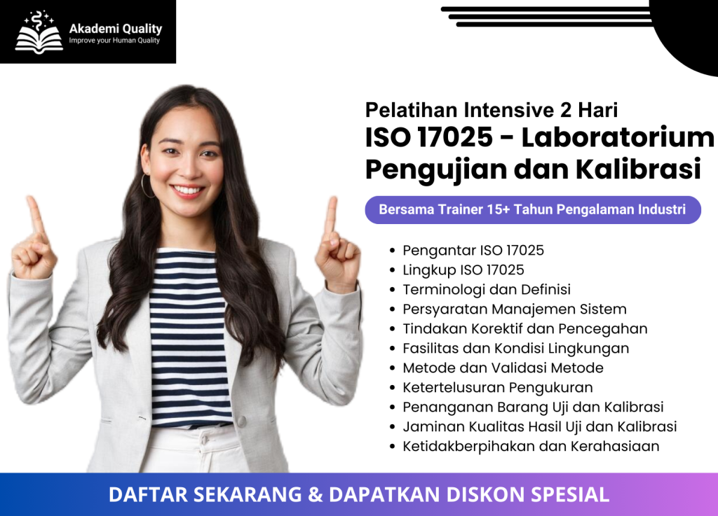 Pelatihan ISO 17025 Terjangkau dan Bersertifikat – Akademi Quality